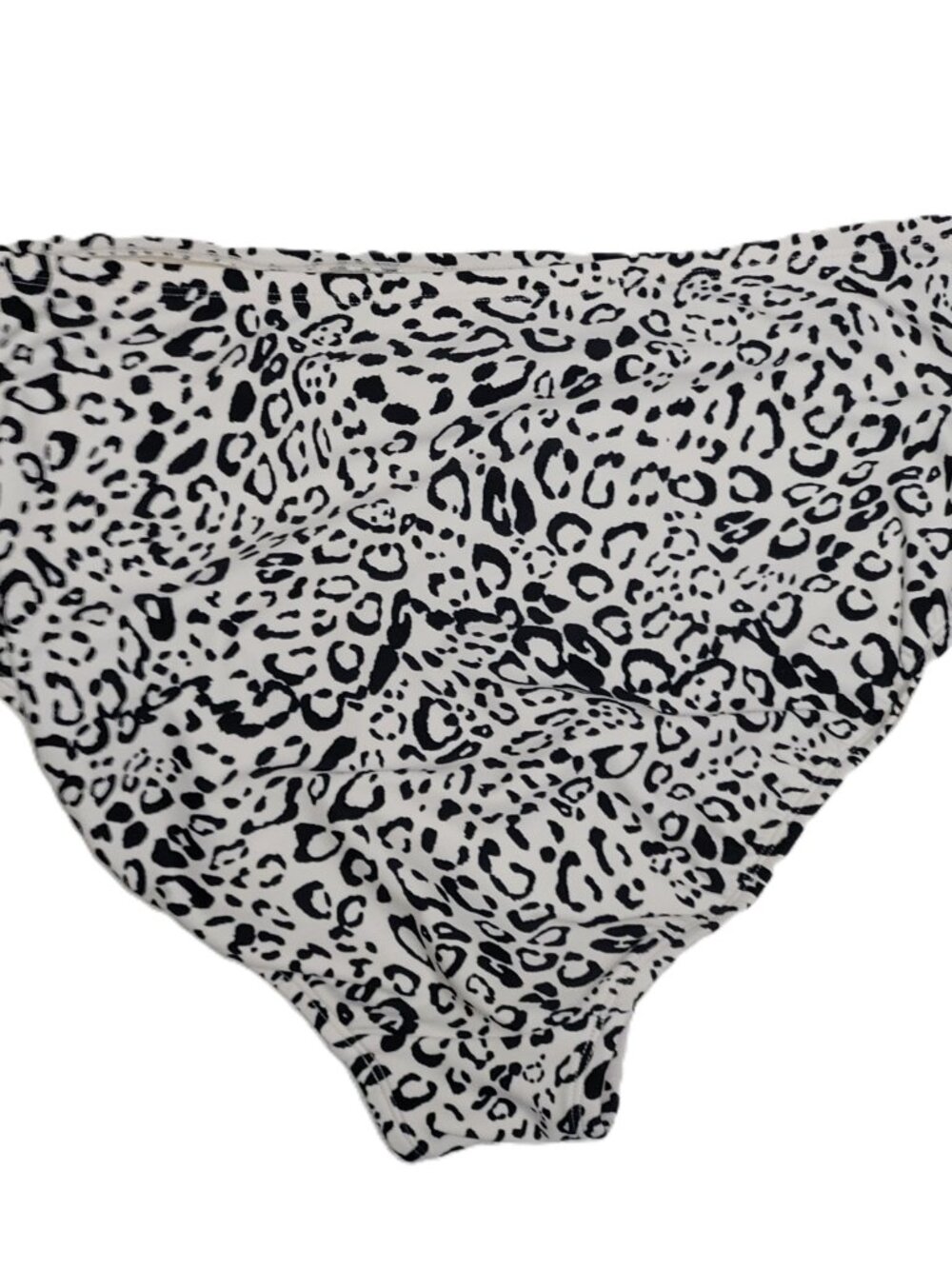 Kona Sol Bikini Bottoms Womens XL High Waist Leopard Print Swim Bottom - Picture 3 of 7